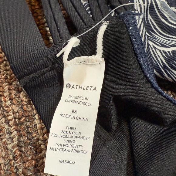 NWT Athleta Fiore Strappy Bikini Bottom Size Medium - Picture 8 of 9